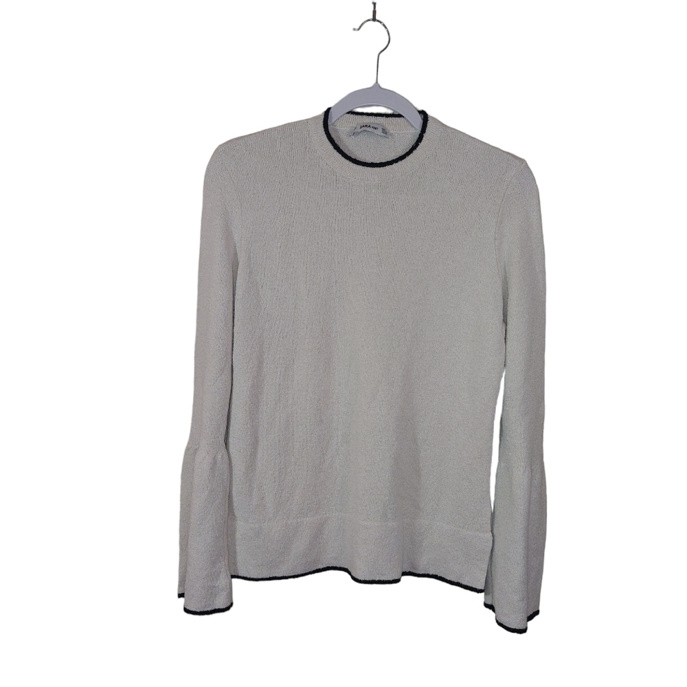 Zara Ladies Long Sleeve Crew Neck Sweater